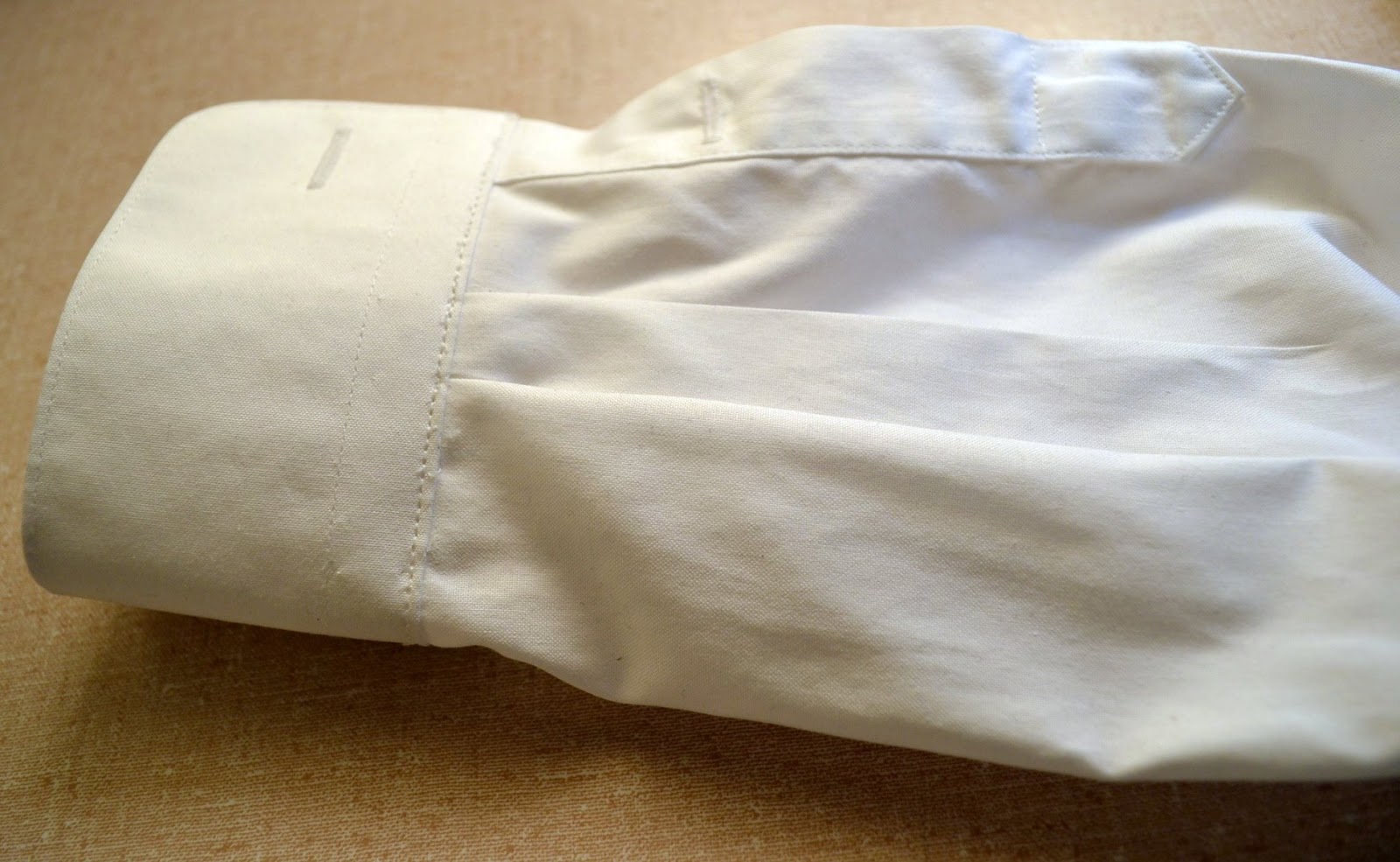 How to Shorten Sleeves of a Button Up Shirt • Heather Handmade