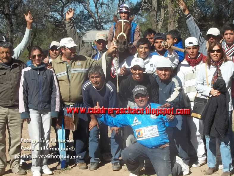 Cuadreras Chaco 2021 RESULTADOS 01/05/2012 VILELAS SANTIAGO DEL ESTERO