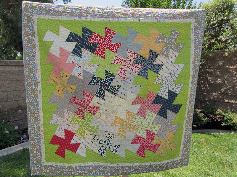 Made With Love Reunion Twister Quilt Finished + Sewing Tips