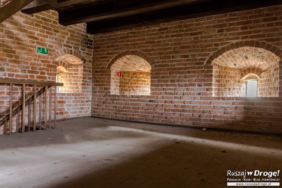 Frombork - w środku Wieży Kopernika