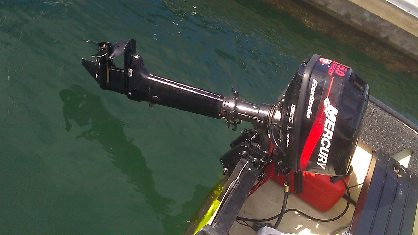 splendid isolation New Outboard for the Dinghy