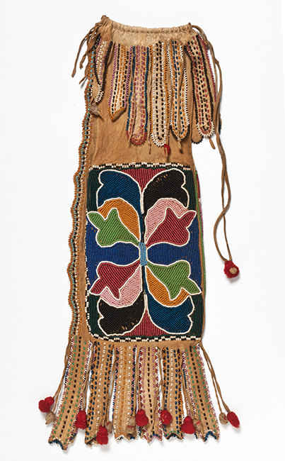 Native-American floral beadwork show at the Autry traces history