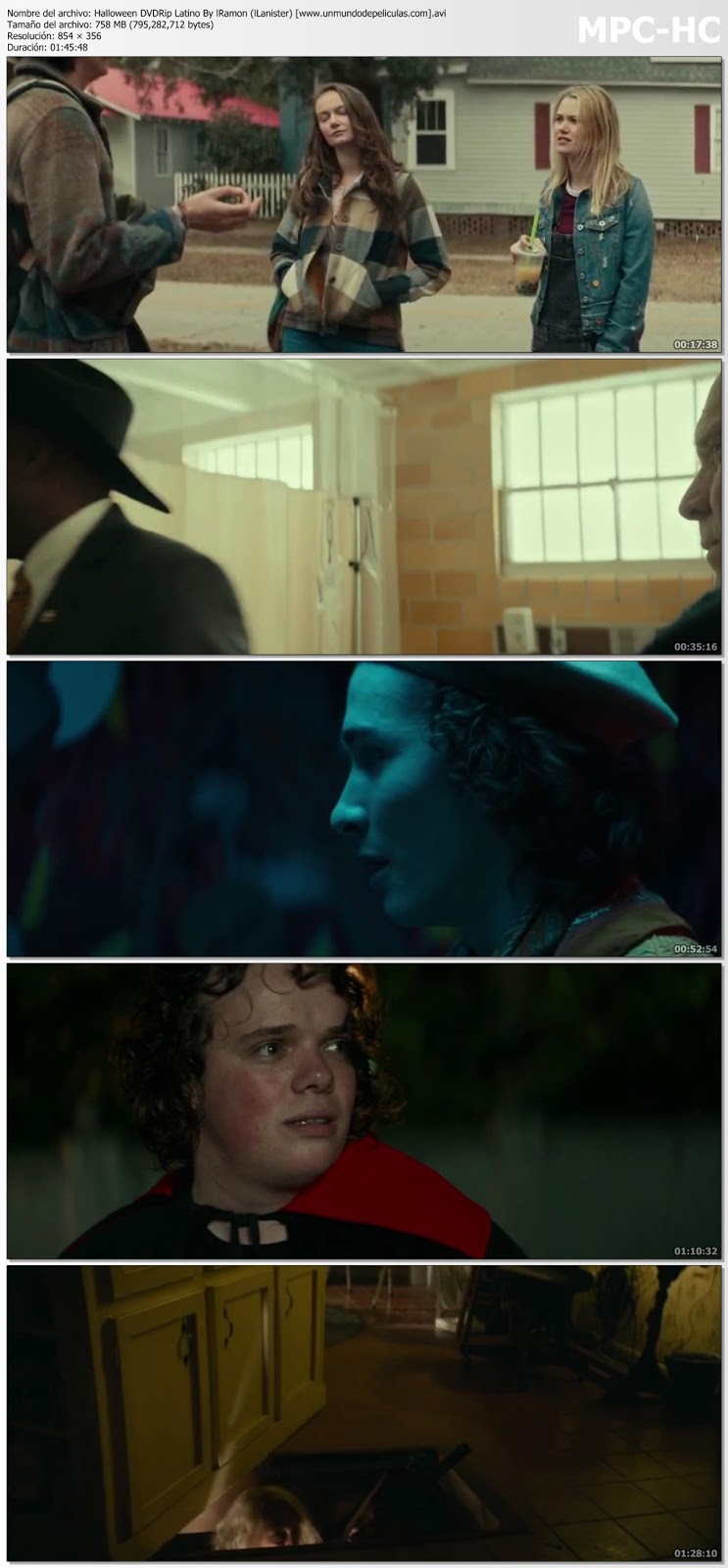 Capturas de la película.