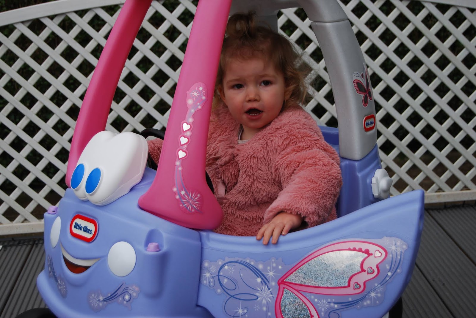 little tikes fairy cozy coupe stickers