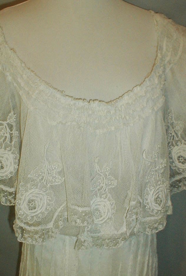 All The Pretty Dresses: White Edwardian Lace Dress