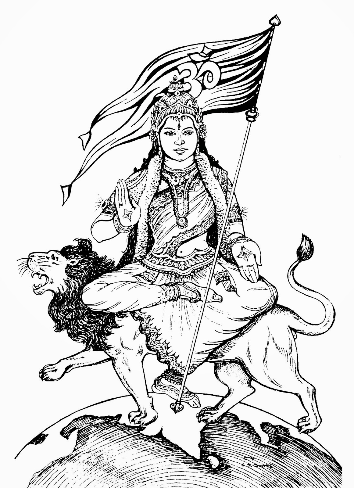 GodsLeadersImagesDrawings Telugu Vaibhavam BharatMata rare Images