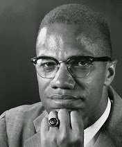 Malcolm X, 1965 by Victor Boynton.