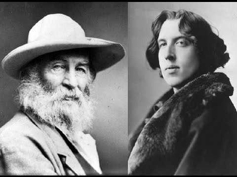 Oscar Wilde y Walt Whitman, su primer encuentro. Oscar Wilde y Walt Whitman, su primer encuentro.