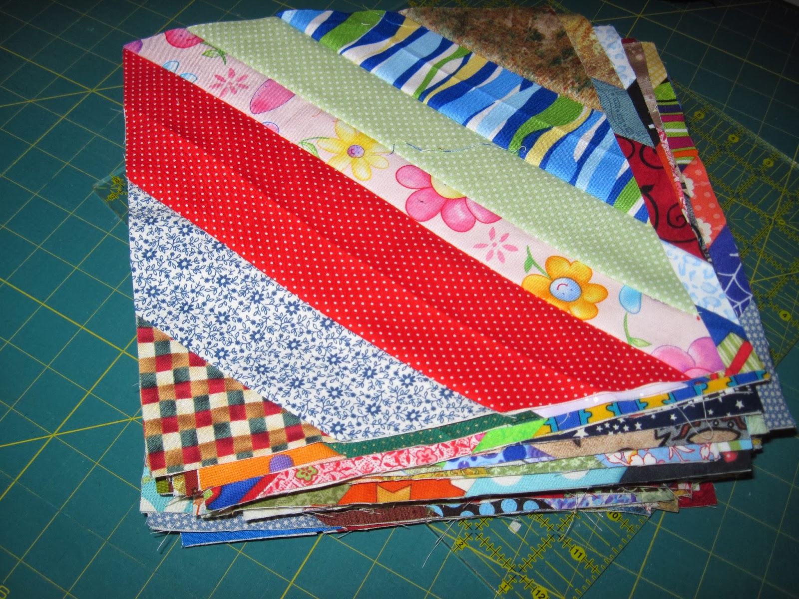 Lynda's Quilts Blocks done......on to sashing