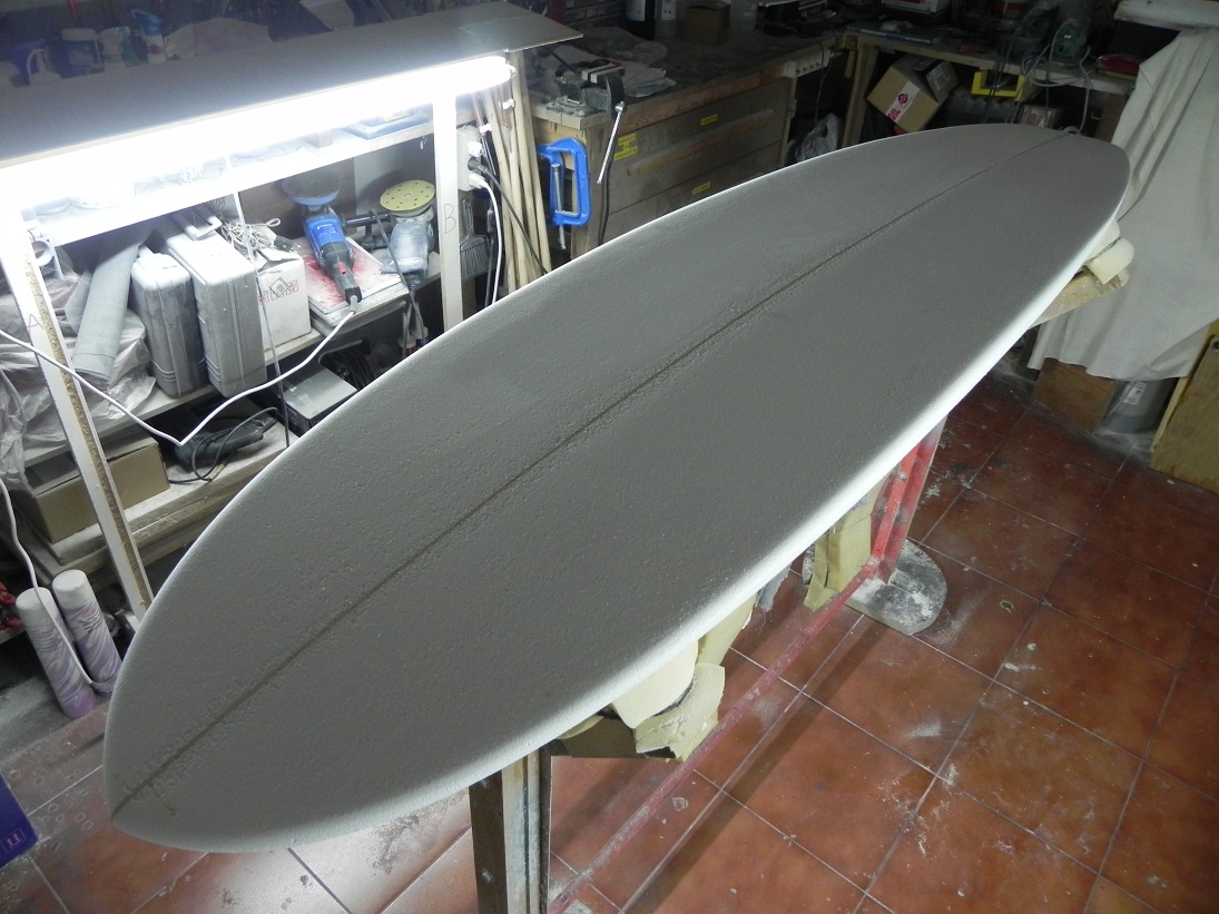 Baer Surfboards Wombat 7,2 Black & White