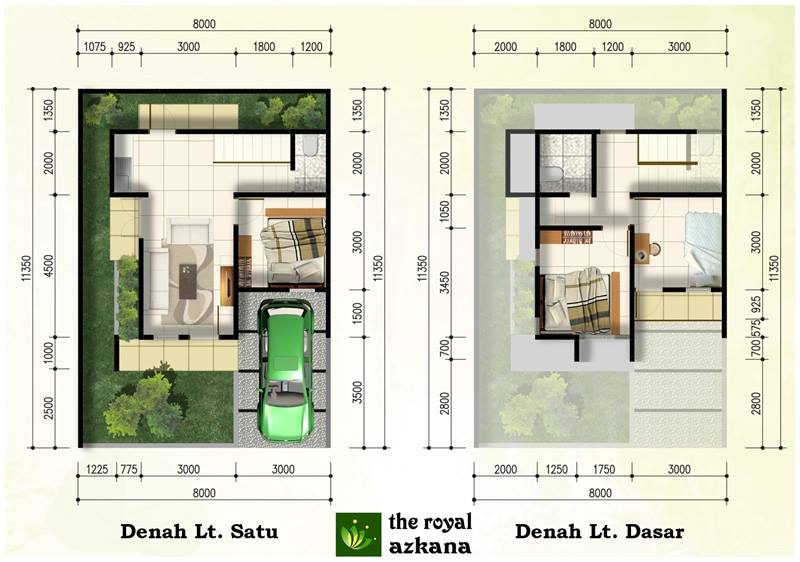  Denah  Rumah  2  lantai minimalis  2019 Tabloid Rumah  Idaman 
