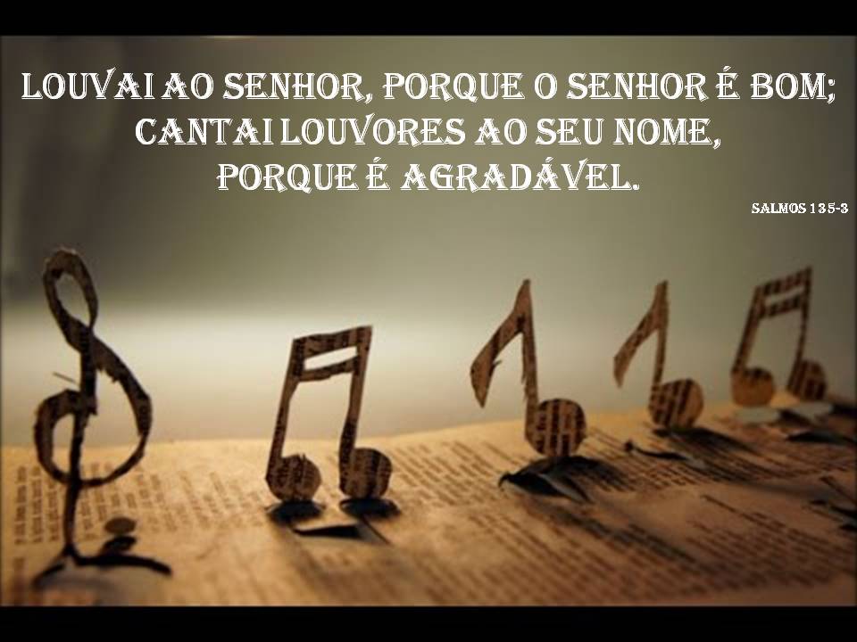 CANTAI, LOUVAR AO SENHOR