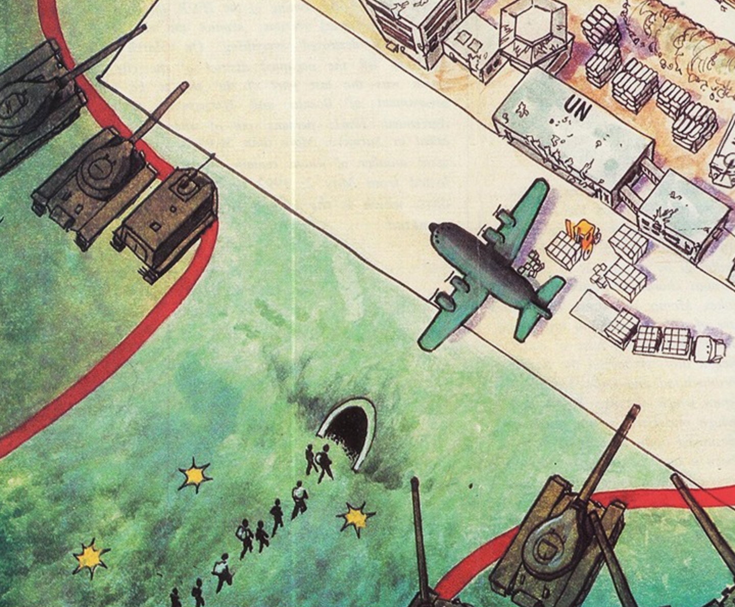 Map of the Week Sarajevo Survival Map 199296