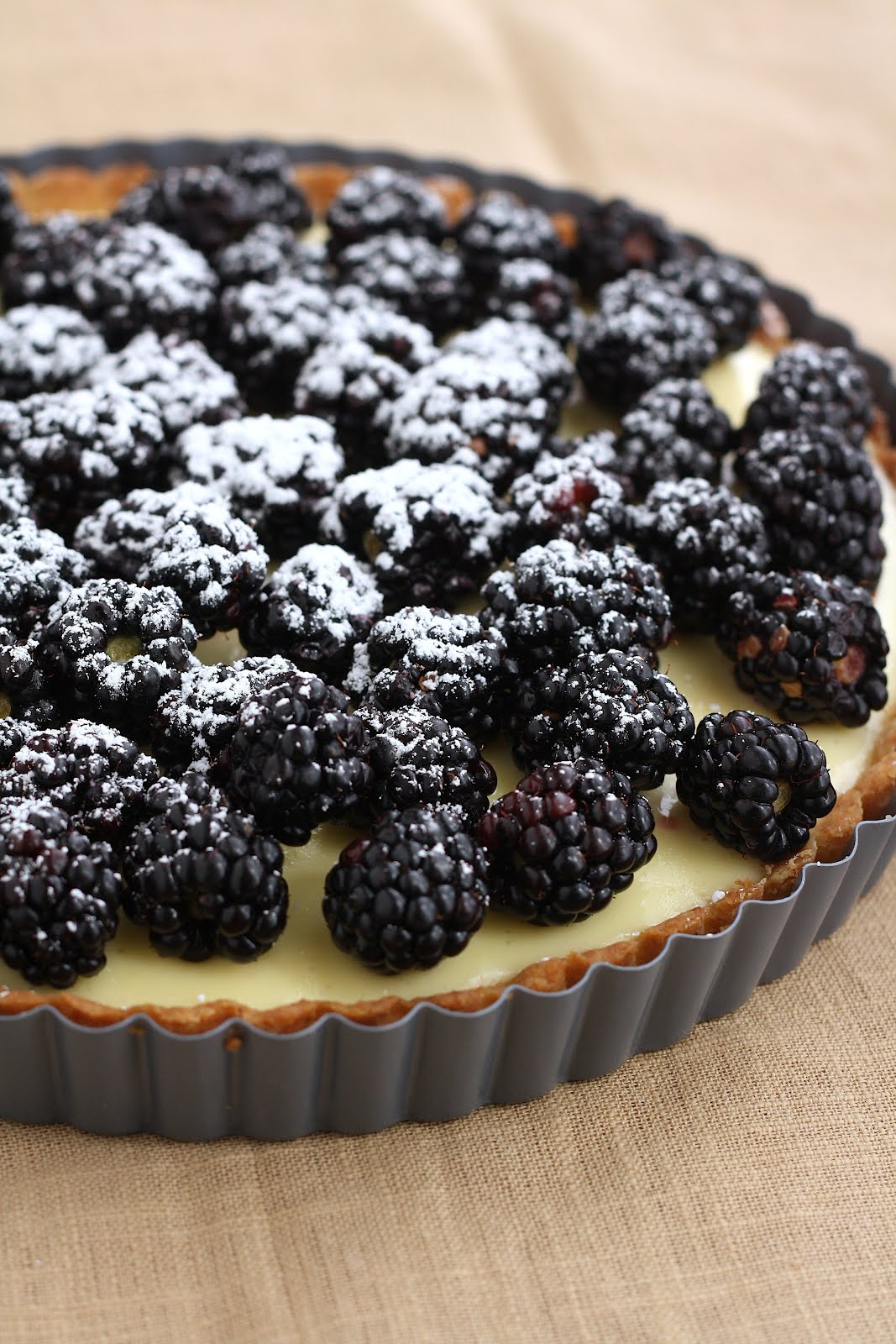 Lemon Blackberry Tart hummingbird high a desserts and baking blog