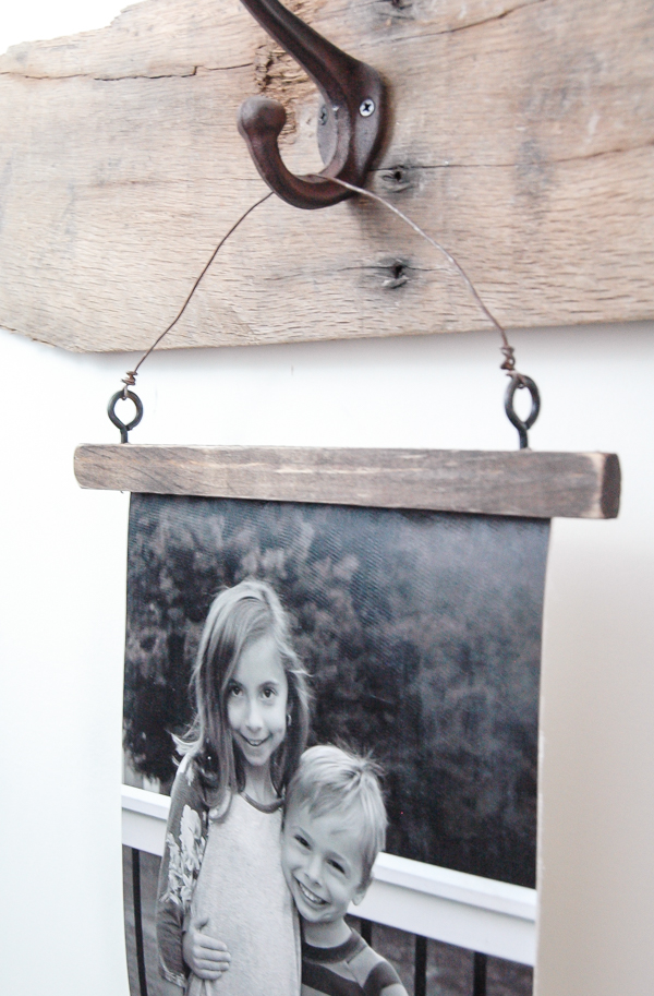 How to Make a Rustic Wire Photo Hanging Little House of Four