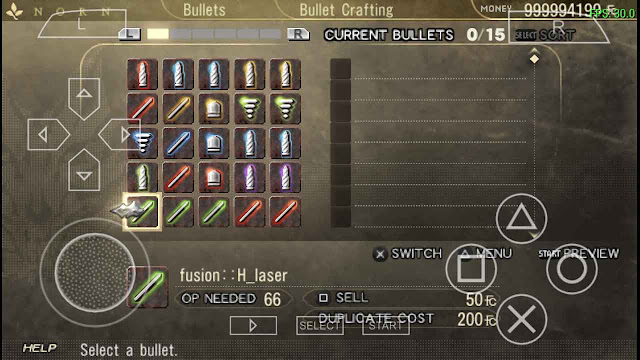 Save data god eater burst langsung tamat