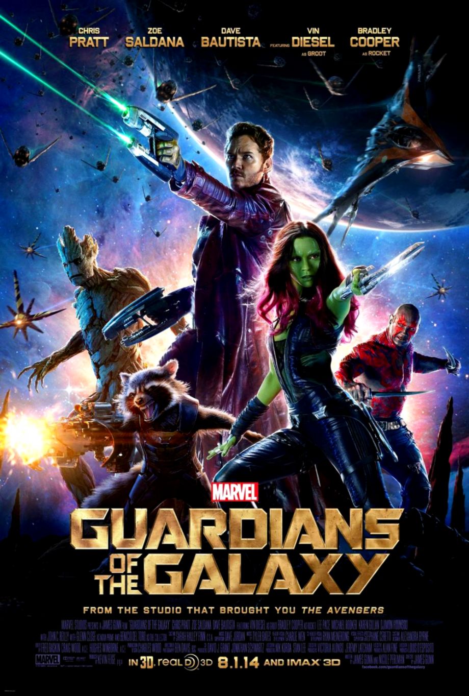 Truby Writers Studio » Guardians of the Galaxy 2014