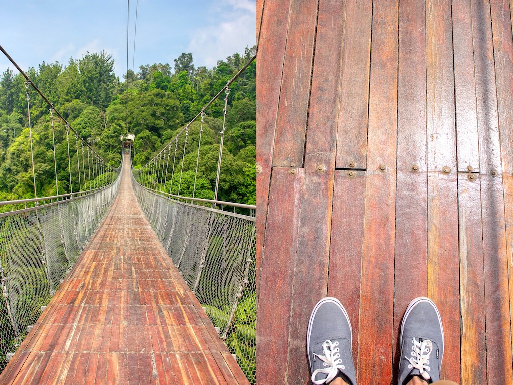Ikutilangkahkaki Travel Social Food Situ Gunung Suspension