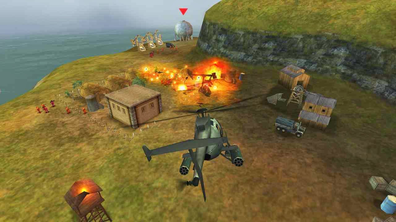 تحميل لعبة حرب الطائرات الهيلكوبتر GUNSHIP BATTLE للاندرويد بصيغة Apk مجانا