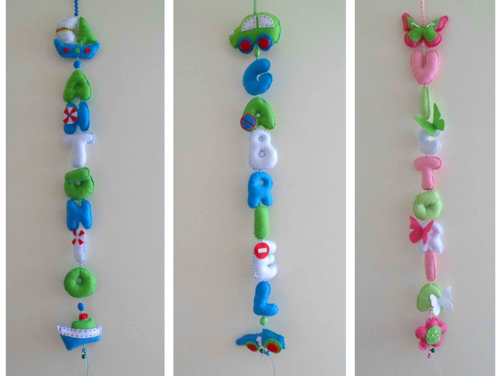 móbile de feltro coisas de feltro