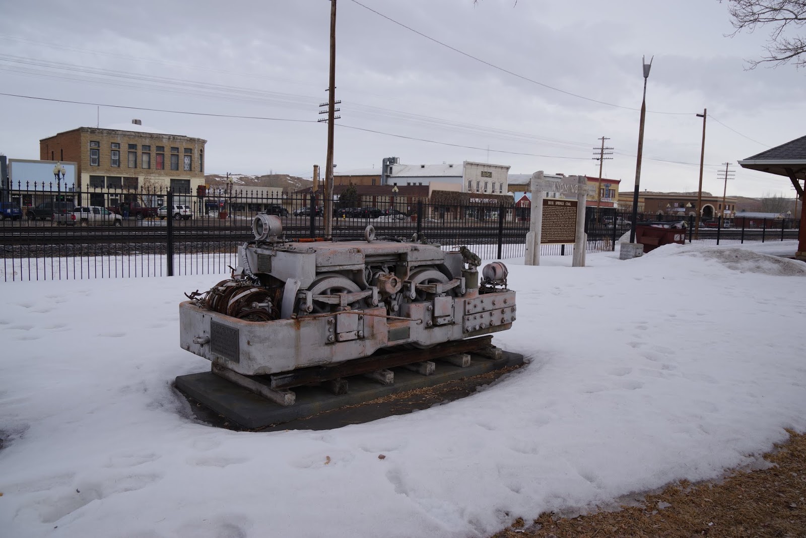 Railhead Union Pacific Depot, Rock Springs, Wyoming