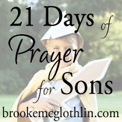 21 Days of Prayer for My Sons