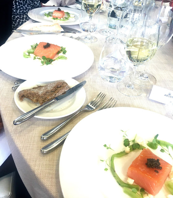 Raymond Blanc's Salmon Confit Panoramic Restaurant Ascot