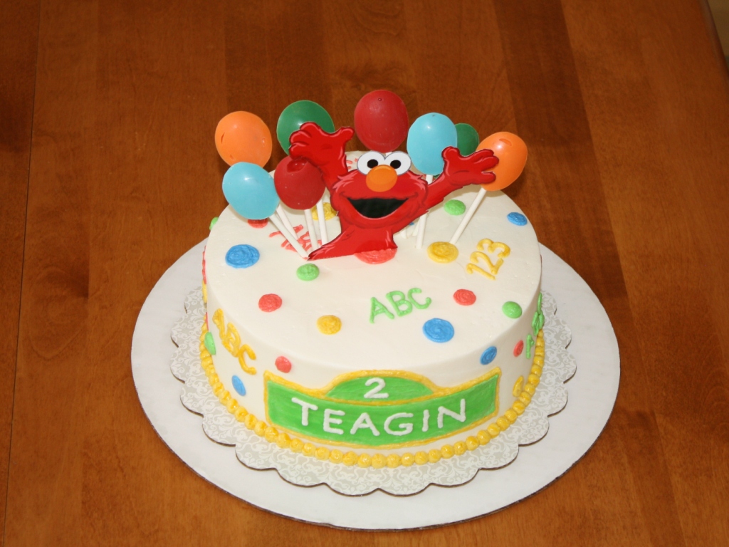 Party Cakes: Sesame Street Elmo Cake