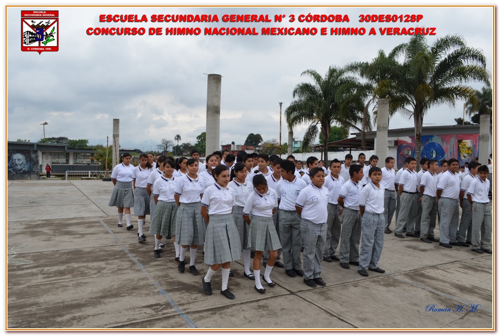 Secundaria General N° 3 Córdoba: CONCURSO DE HIMNO NACIONAL MEXICANO E