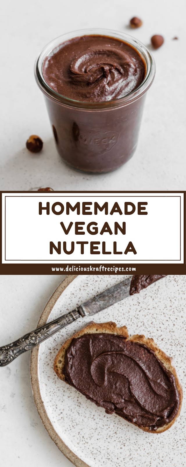 HOMEMADE VEGAN NUTELLA HOMEMADE VEGAN NUTELLA