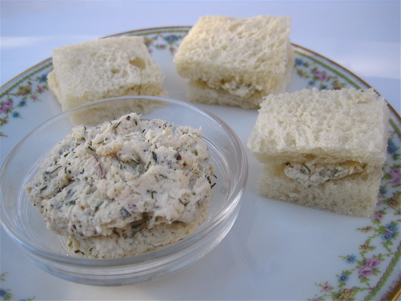 Tea With Friends Tea Sandwich Saturday 46 Chicken Salad with Dill