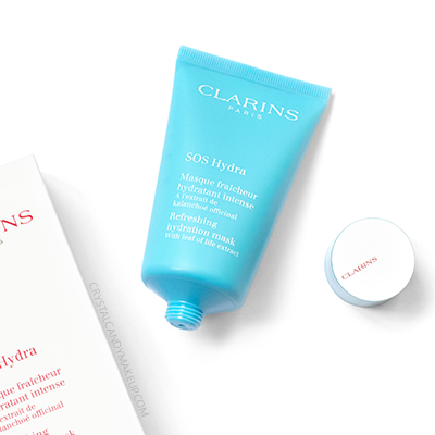 Masque pour le visage SOS Hydra de Clarins