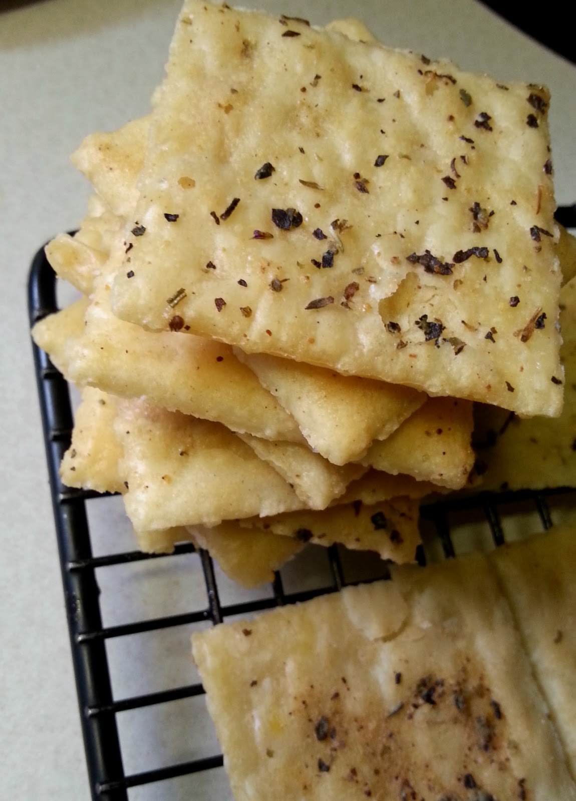 The Better Baker Seasoned Buttery Crackers