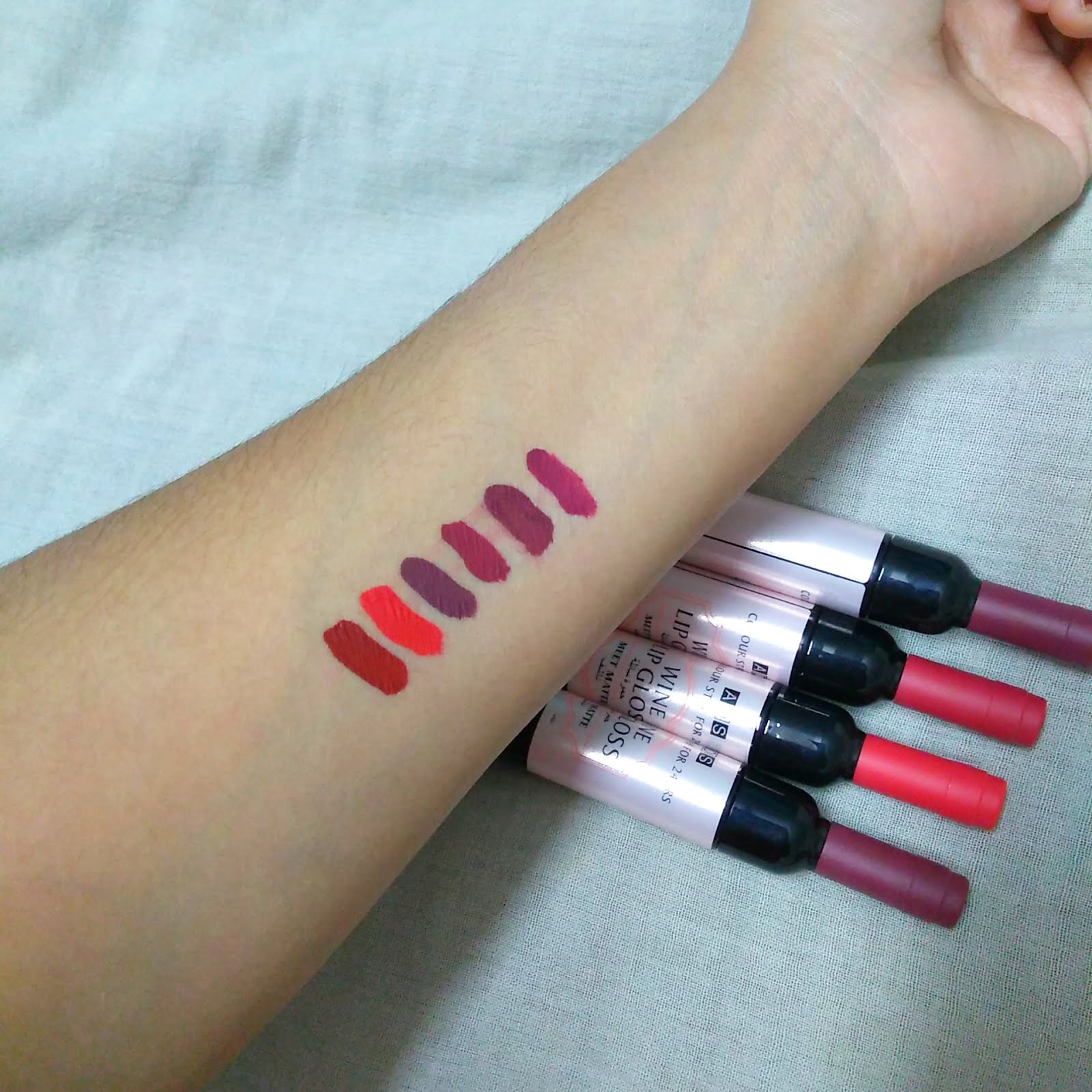 ADS Wine Lip Gloss Review Cheapest Lip Tint