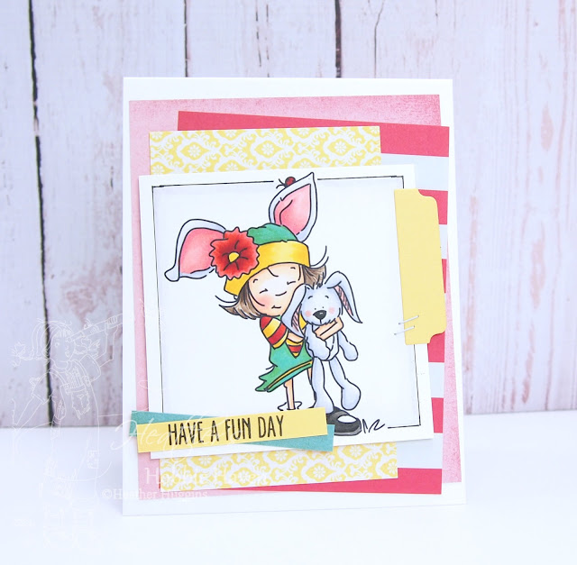 Heather's Hobbie Haven - Sassy Cheryl Stamps - My Little Snuggle Bunny