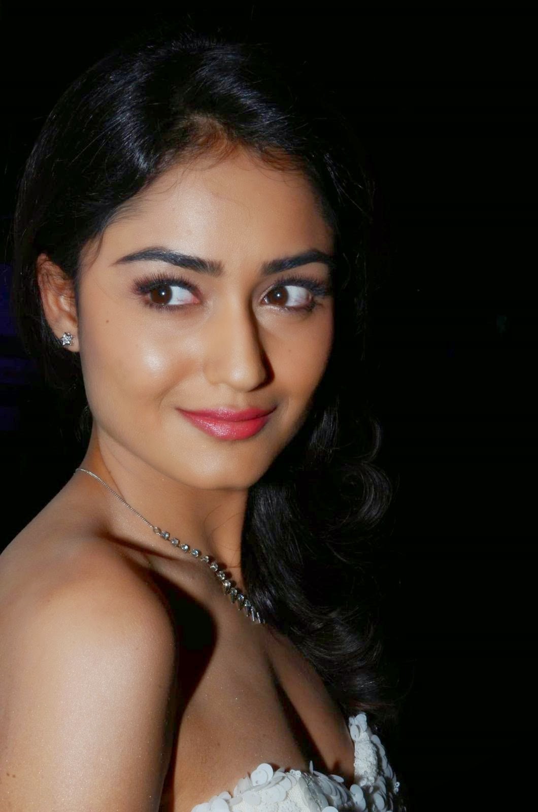 Tridha Glamorous Hot Stills in With Dress - AtozCineGallery