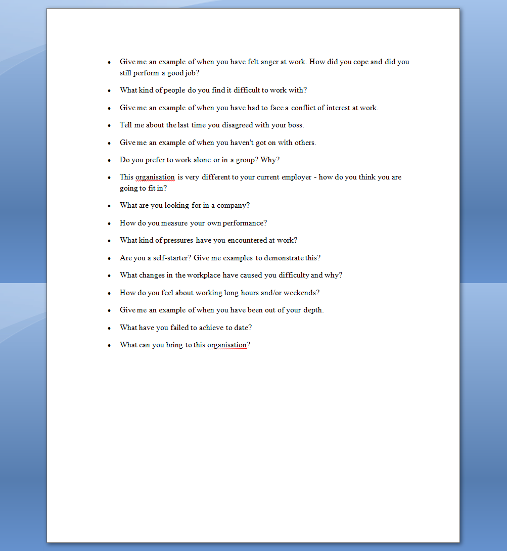See once top 10 interview questions and how to answer them