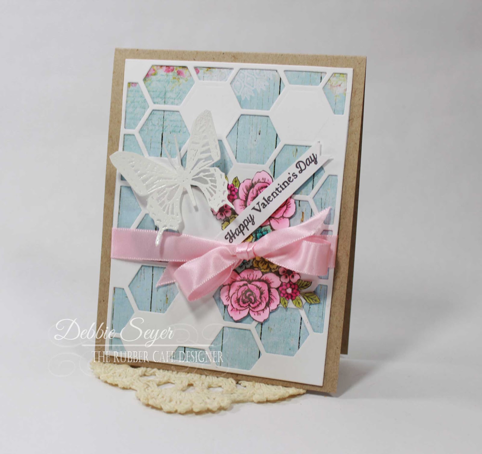 Valentine cards The Rubber Cafe Design Team Blog: Winging It Valentine's Day Card