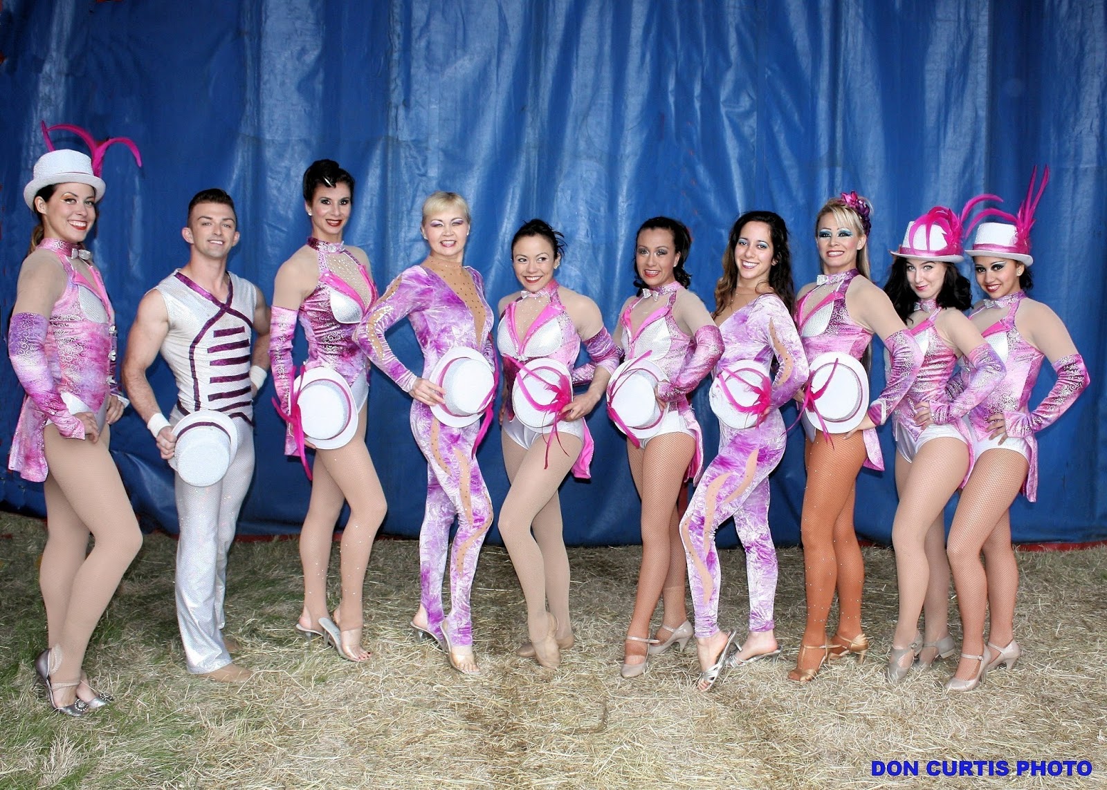 CIRCUS PERSONALITY PHOTOS American Circus Duos, Groups & Troupes 16