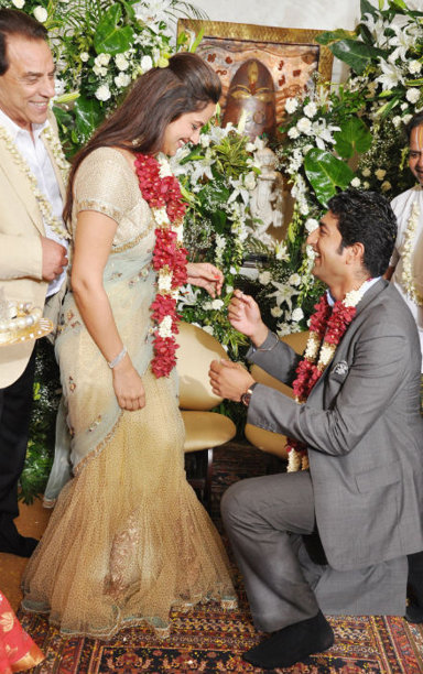 Ahana Deol's engagement pics