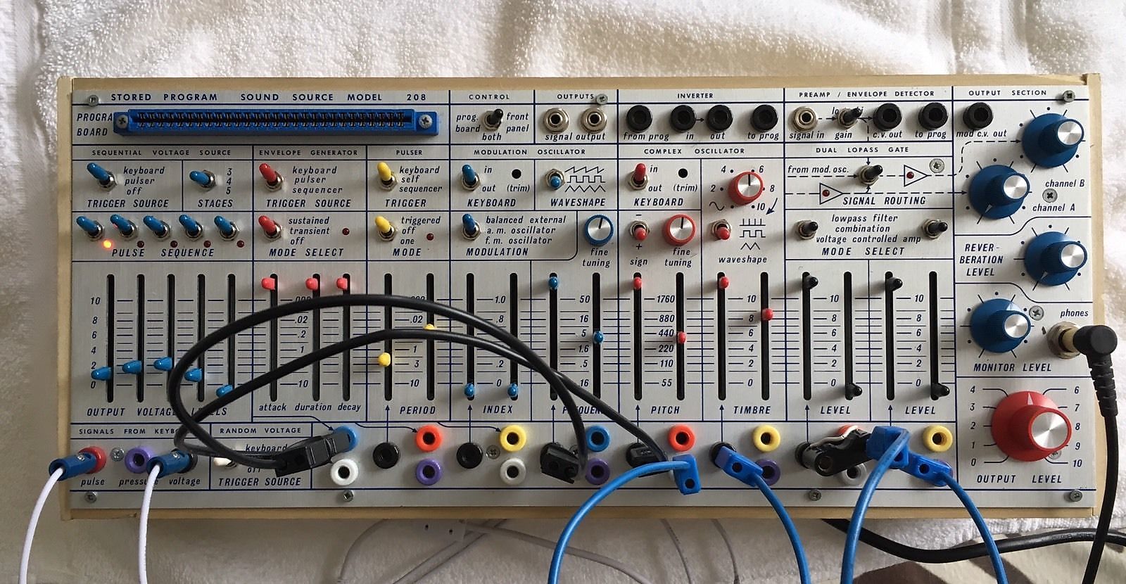 MATRIXSYNTH Buchla 208r Rev 1 Buchla Easel Clone