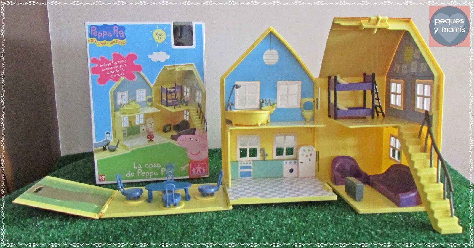 casa peppa pig bandai