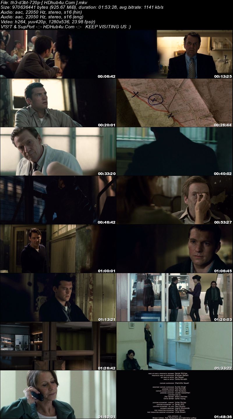 The Debt 2010 ORG Hindi Dual Audio 720p BluRay 900Mb Download