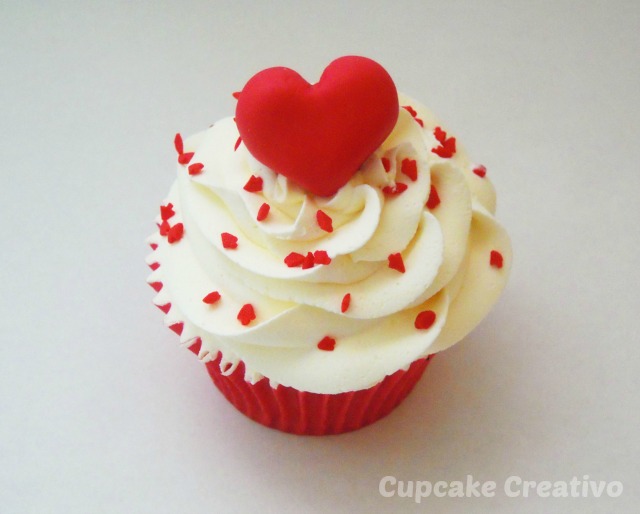 Cupcakes de Corazones (San Valentín) Cupcake Creativo