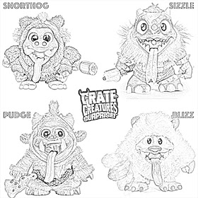 Crate Creatures coloring.filminspector.com