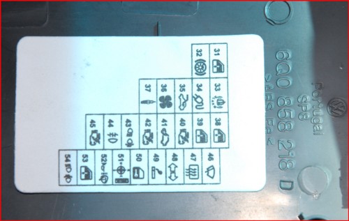 VW POLO: TRAPPED INSIDE VW POLO central fuse box ford fiesta 