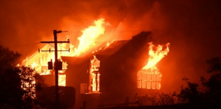 Fire Razes Newly Constructed IDP Camp In Plateau