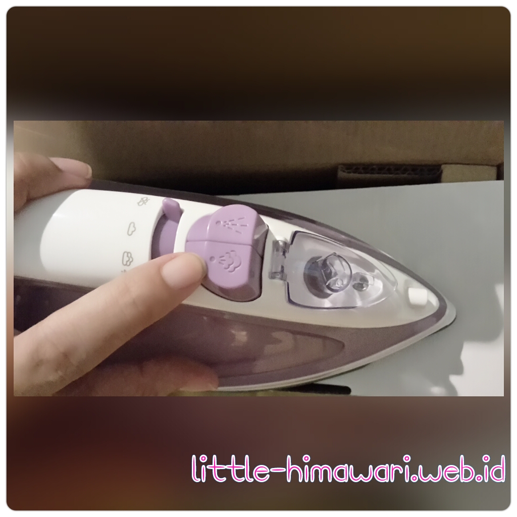 cara menggunakan philips steam iron