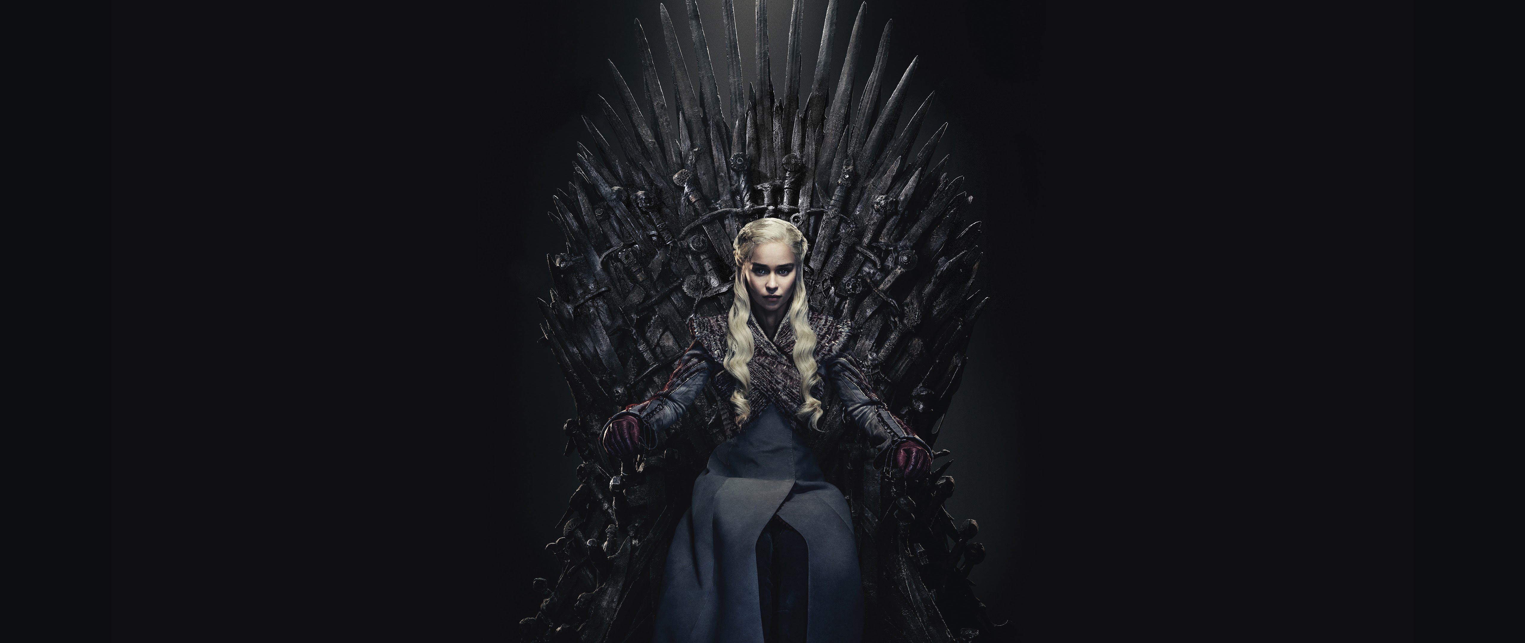 Daenerys Targaryen Game of Thrones Iron Throne Season 8 8K Wallpaper #87