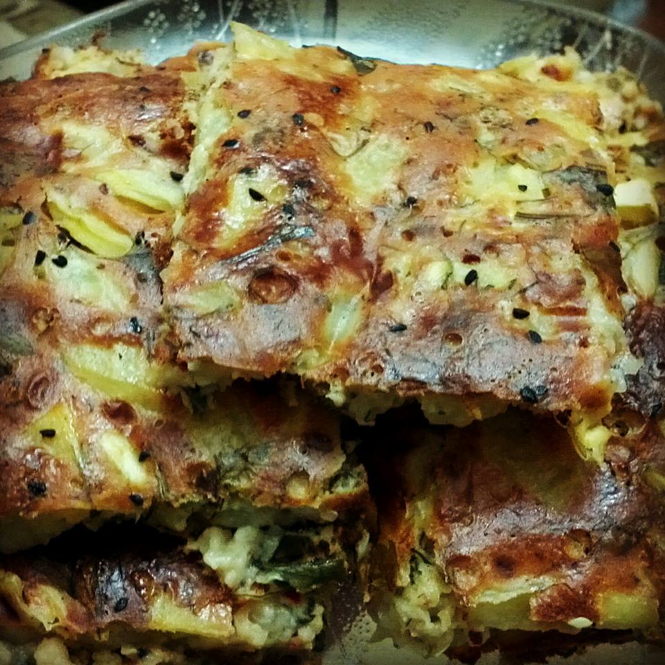 Nazlı�nın Mutfağı Patatesli Kabaklı Tuzlu Kek/Börek